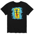 thumbnail image 1 of Pete The Cat - Pete On Raft - Men's Short Sleeve Graphic T-Shirt, 1 of 5