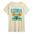 thumbnail image 1 of Pete The Cat - Pete The Cat Libra  - Women's Short Sleeve Graphic T-Shirt, 1 of 6