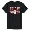 thumbnail image 1 of Friday The 13Th - Collegiate Jason Mask - Men's Short Sleeve Graphic T-Shirt, 1 of 4