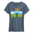 thumbnail image 1 of Pete The Cat - Pete The Cat Taurus  - Women's Short Sleeve Graphic T-Shirt, 1 of 6