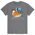 thumbnail image 1 of Pete The Cat - Pete The Kitty Time For Bed - Men's Short Sleeve Graphic T-Shirt, 1 of 5