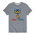 thumbnail image 1 of Pete The Cat - Pete The Kitty - Toddler And Youth Short Sleeve Graphic T-Shirt, 1 of 5