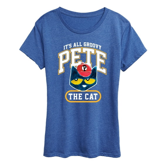 Pete The Cat - Pete U - Women's Short Sleeve Graphic T-Shirt