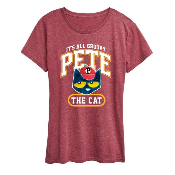 Pete The Cat - Pete U - Women's Short Sleeve Graphic T-Shirt