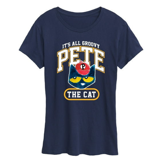Pete The Cat - Pete U  - Women's Short Sleeve Graphic T-Shirt
