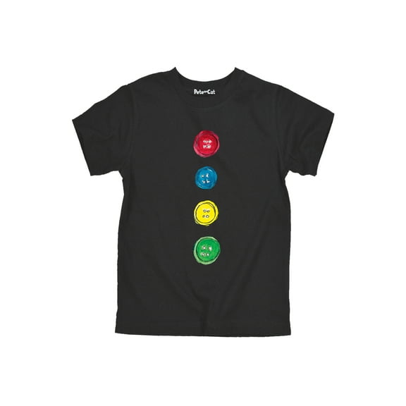Pete The Cat - Pete's Buttons - Toddler Short Sleeve Graphic T-Shirt