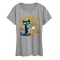 thumbnail image 1 of Pete The Cat - Petes Piping Hot Coffee  - Women's Short Sleeve Graphic T-Shirt, 1 of 6