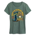 thumbnail image 1 of Pete The Cat - Petes Piping Hot Coffee  - Women's Short Sleeve Graphic T-Shirt, 1 of 6