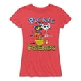 thumbnail image 1 of Pete The Cat - Picnic With Friends - Women's Short Sleeve Graphic T-Shirt, 1 of 5
