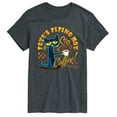 thumbnail image 1 of Pete The Cat - Piping Hot Coffee - Men's Short Sleeve Graphic T-Shirt, 1 of 5