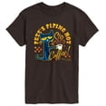 thumbnail image 1 of Pete The Cat - Piping Hot Coffee - Men's Short Sleeve Graphic T-Shirt, 1 of 4
