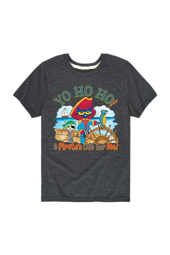 - Pirate Yo Ho Ho - Toddler Short Sleeve Graphic T-Shirt