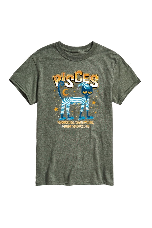 - Pisces - Men's Short Sleeve Graphic T-Shirt