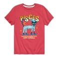 thumbnail image 1 of Pete The Cat - Pisces - Toddler And Youth Short Sleeve Graphic, 1 of 6