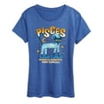 thumbnail image 1 of Pete The Cat - Pisces  - Women's Short Sleeve Graphic T-Shirt, 1 of 6
