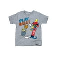 thumbnail image 1 of Pete The Cat - Play Ball - Youth Short Sleeve Graphic T-Shirt, 1 of 5