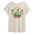 thumbnail image 1 of Pete The Cat - Retro Surf - Women's Oversized Graphic T-Shirt, 1 of 5