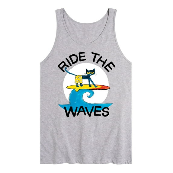 Pete The Cat - Ride The Waves - Men's Jersey Tank Top