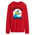 thumbnail image 1 of Pete The Cat - Ride The Waves - Men's Long Sleeve T-Shirt, 1 of 5