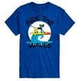 thumbnail image 1 of Pete The Cat - Ride The Waves - Men's Short Sleeve Graphic T-Shirt, 1 of 5