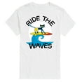 thumbnail image 1 of Pete The Cat - Ride The Waves - Men's Short Sleeve Graphic T-Shirt, 1 of 5