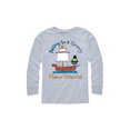 thumbnail image 1 of Pete The Cat - Sailing To A Groovy New World - Youth Long Sleeve T-Shirt, 1 of 5