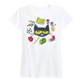 thumbnail image 1 of Pete The Cat - School Supplies - Women's Short Sleeve Graphic T-Shirt, 1 of 5