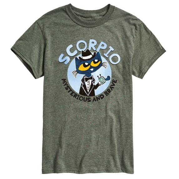 Pete The Cat - Scorpio - Men's Short Sleeve Graphic T-Shirt