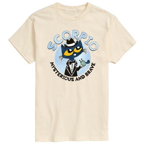 Pete The Cat - Scorpio - Men's Short Sleeve Graphic T-Shirt