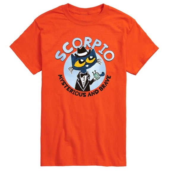 Pete The Cat - Scorpio - Men's Short Sleeve Graphic T-Shirt