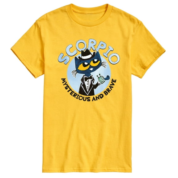 Pete The Cat - Scorpio - Men's Short Sleeve Graphic T-Shirt