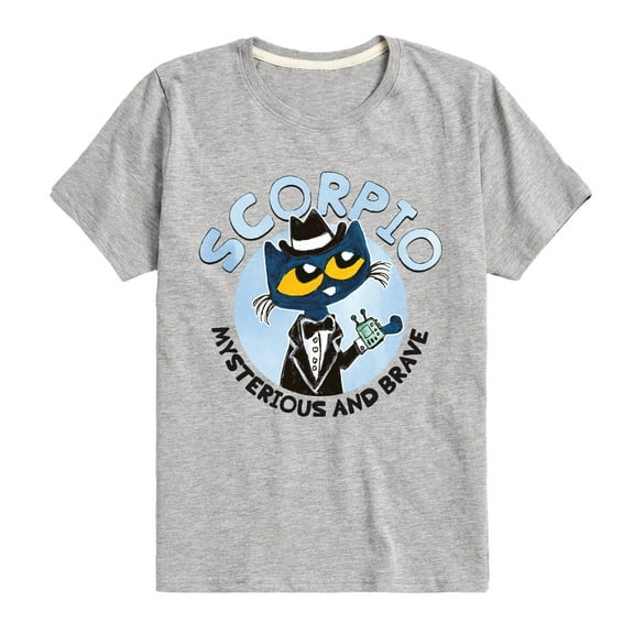 Pete The Cat - Scorpio - Toddler And Youth Short Sleeve Graphic