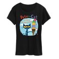 thumbnail image 1 of Pete The Cat - Screams For Ice Cream  - Women's Short Sleeve Graphic T-Shirt, 1 of 6