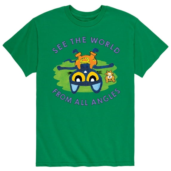 Pete The Cat - See The World From All Angles - Men's Short Sleeve Graphic T-Shirt