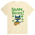thumbnail image 1 of Pete The Cat - Sham Rocks - Men's Short Sleeve Graphic T-Shirt, 1 of 5