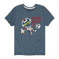 thumbnail image 1 of Pete The Cat - Space Is Groovy - Toddler Short Sleeve Graphic T-Shirt, 1 of 4
