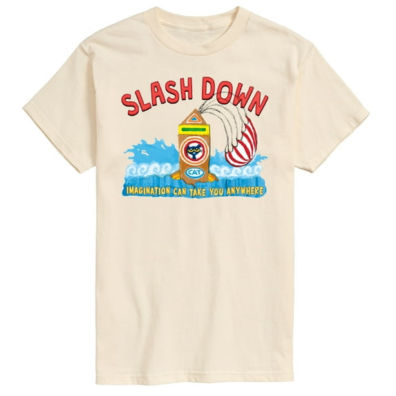 Pete The Cat - Splash Down - Men's Short Sleeve Graphic T-Shirt
