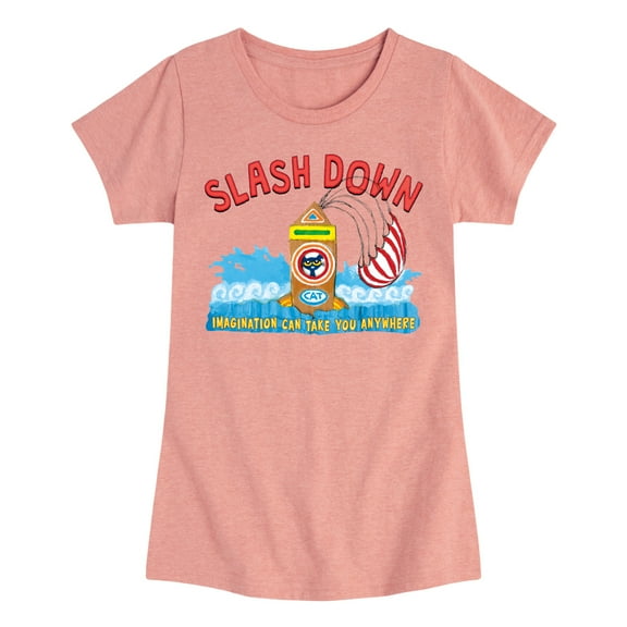 Pete The Cat - Splash Down - Toddler And Youth Girls Short Sleeve Graphic T-Shirt