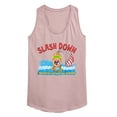 thumbnail image 1 of Pete The Cat - Splash Down - Women's Racerback Tank Top, 1 of 6