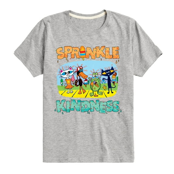 Pete The Cat - Sprinkle Kindness - Toddler And Youth Short Sleeve Graphic