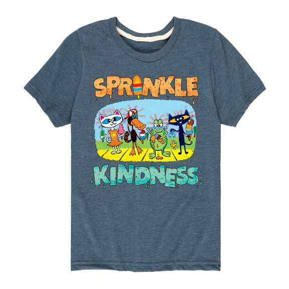Pete The Cat - Sprinkle Kindness - Toddler And Youth Short Sleeve Graphic