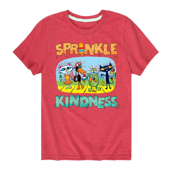 Pete The Cat - Sprinkle Kindness - Toddler And Youth Short Sleeve Graphic