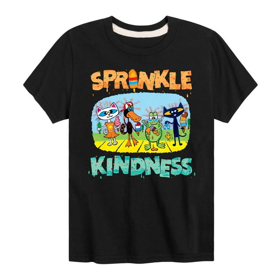 Pete The Cat - Sprinkle Kindness - Toddler And Youth Short Sleeve Graphic