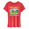 thumbnail image 1 of Pete The Cat - Sprinkle Kindness  - Women's Short Sleeve Graphic T-Shirt, 1 of 6