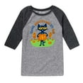 thumbnail image 1 of Pete The Cat - Thank Gourd - Toddler And Youth Raglan, 1 of 4