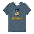 thumbnail image 1 of Pete The Cat - Thankful Pumpkin Pie Kids - Toddler And Youth Short Sleeve Graphic T-Shirt, 1 of 5