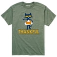 thumbnail image 1 of Pete The Cat - Thankful Pumpkin Pie - Men's Short Sleeve Graphic T-Shirt, 1 of 5