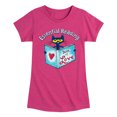 thumbnail image 1 of Pete The Cat - The Book Of Love - Toddler And Youth Girls Short Sleeve Graphic T-Shirt, 1 of 5