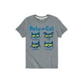 thumbnail image 1 of Pete The Cat - The Faces Of Pete - Toddler Short Sleeve Graphic T-Shirt, 1 of 4