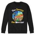 thumbnail image 1 of Pete The Cat - The Smore The Merrier - Men's Crew Neck Fleece Pullover, 1 of 6